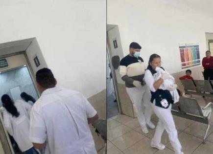 Adolescente da a luz en baño del IMSS en Aguascalientes