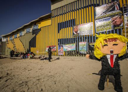 Border Patrol refuerza el muro fronterizo en Tijuana