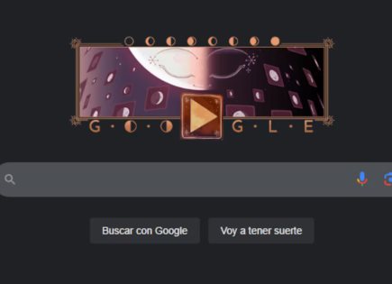 Google homenajea a la media luna con un doodle interactivo