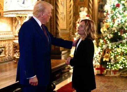 Trump elogia a Giorgia Meloni y no descarta exención de aranceles para Italia