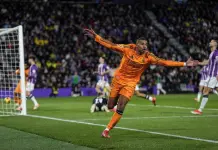Triplete de Mbappé y triunfo del Madrid en el José Zorrilla