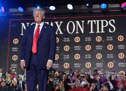 Trump reafirma promesa de campaña en Las Vegas