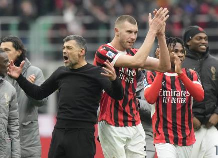 AC Milan vence a Parma con remontada dramática