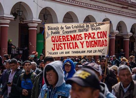 Marchan en Chiapas contra inseguridad