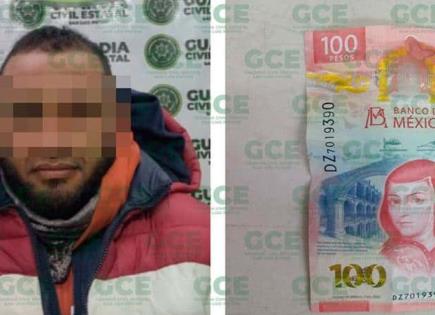 Sujeto daba “mordida” de cien pesos a policías