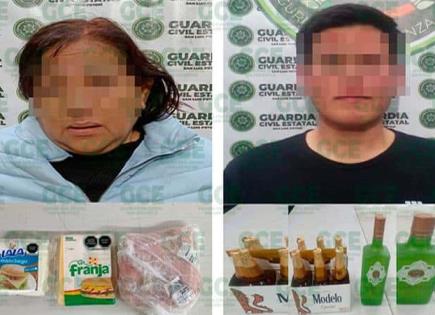 En flagrancia, sorprenden a farderos en tiendas