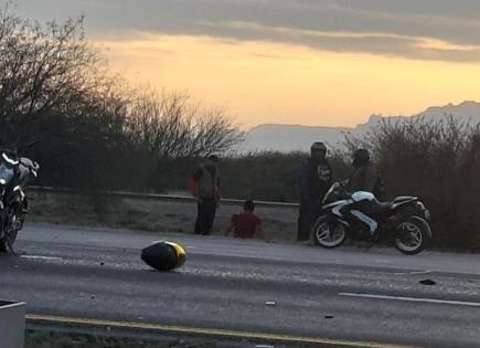Motociclista pierde la vida tras ser embestido por tráiler en la 57 Motociclista pierde la vida tras ser embestido por tráiler en la 57