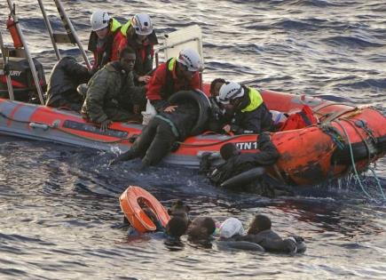 Tragedia en el Mediterráneo central: Rescate de migrantes