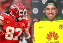 Travis Kelce y su pasión por el Club América Travis Kelce y su pasión por el Club América