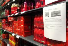 Alerta por riesgo qu&iacute;mico en productos de Coca-Cola