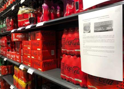 Alerta por riesgo químico en productos de Coca-Cola