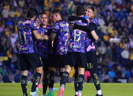 Triunfo contundente del Club América sobre Atlético San Luis