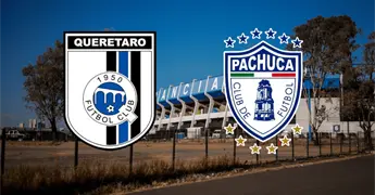Quer&eacute;taro y Pachuca se enfrentan en la Jornada 4 del Clausura 2026