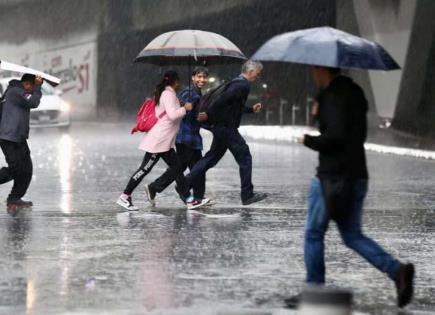 Alerta Amarilla por Lluvias Fuertes en CDMX
