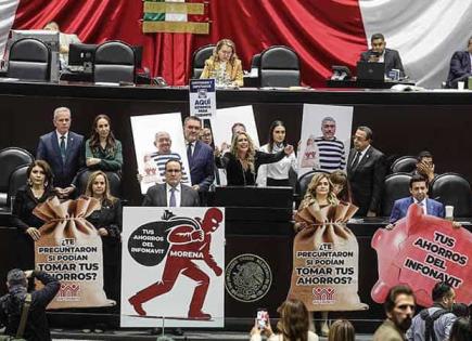 Diputados avalan reforma al Infonavit