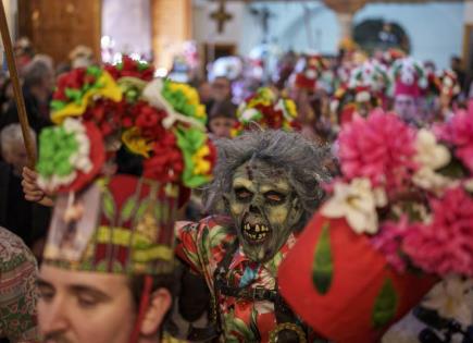 Festival anual de la Endiablada en Almonacid del Marquesado