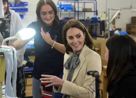 Princesa de Gales reducirá promoción de su vestuario
