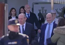 Juicio en España por caso de beso de Rubiales a Hermoso