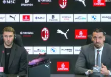 Presentan a Santiago Giménez en el AC Milan