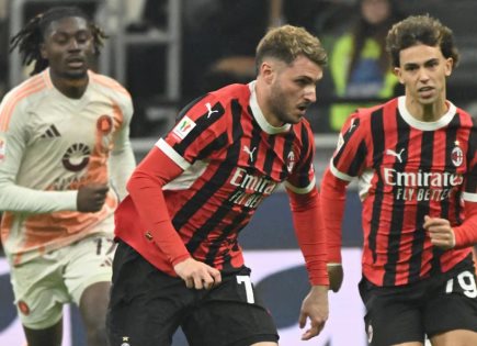Debut de Santiago Giménez con el Milan y asistencia clave Debut de Santiago Giménez con el Milan y asistencia clave