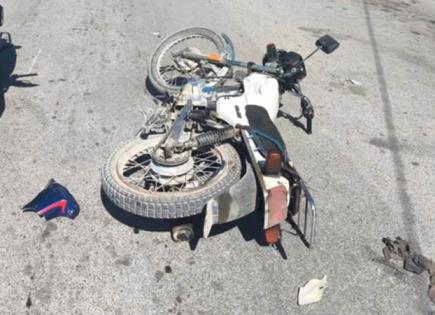 Otro accidente en la zona centro de motociclistas Otro accidente en la zona centro de motociclistas