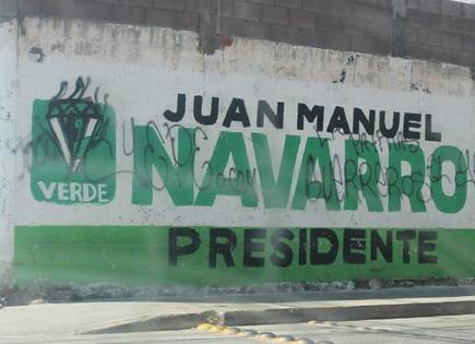 Propaganda electoral del PVEM, aún en bardas Propaganda electoral del PVEM, aún en bardas