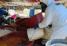 Desmantelamiento de laboratorio clandestino en Sinaloa