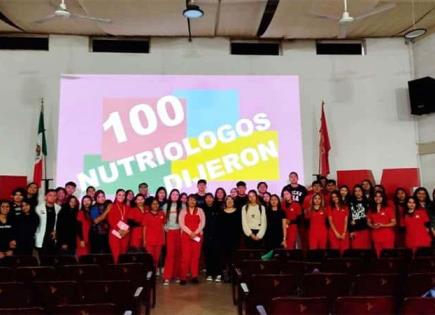 Realizan el concurso 100 nutriólogos dijeron