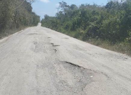 Rúa Xolol-Tamuín parece una vereda