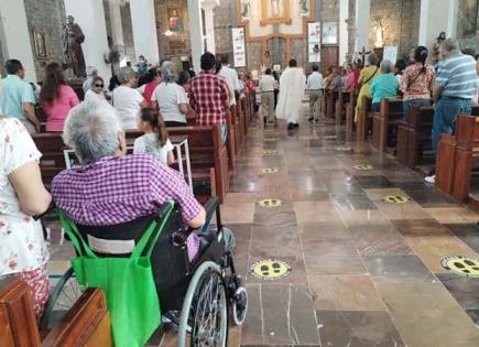 Abarrotan la Catedral para recibir unción de enfermos