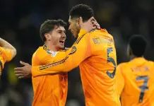 En tiempo añadido, el Madrid firma ventaja en el Etihad En tiempo añadido, el Madrid firma ventaja en el Etihad