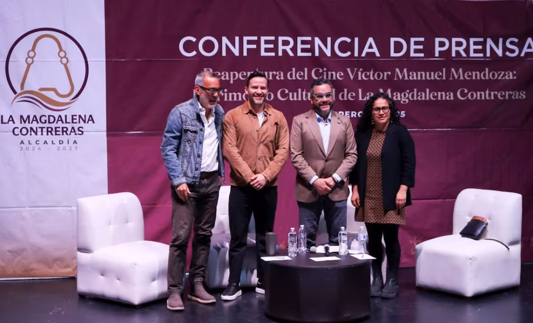 Reapertura del Cine Víctor Manuel Mendoza en Magdalena Contreras