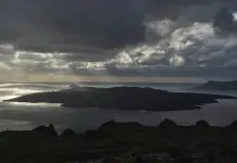 Última actividad sísmica en la isla de Santorini