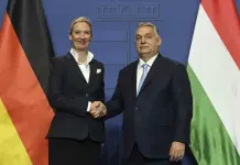 Reunión entre Viktor Orbán y Alice Weidel de AfD en Hungría