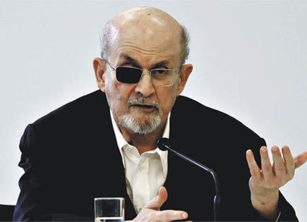 Rushdie comparece contra su atacante