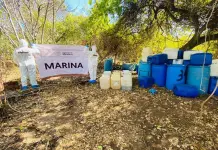 Operativo de la Secretar&iacute;a de Marina en Sinaloa