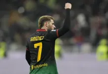 Santiago Giménez habla tras su segundo gol con el Milan