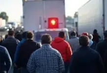 Megamarcha Pacífica de Transportistas y Comerciantes en México