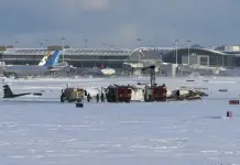 Impactante accidente de avión de Delta en Toronto