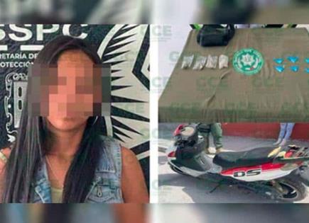 Cae presunta vendedora de droga en Matehuala Cae presunta vendedora de droga en Matehuala