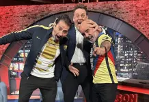 Recreación de Cuauhtémoc Blanco por David Faitelson en Televisa Recreación de Cuauhtémoc Blanco por David Faitelson en Televisa