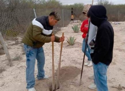 Bachilleres reforestan y pintan su escuela Bachilleres reforestan y pintan su escuela