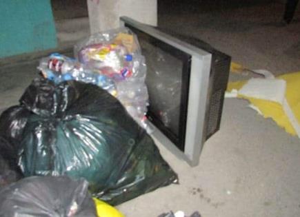 Urge un sitio para tirar viejos televisores
