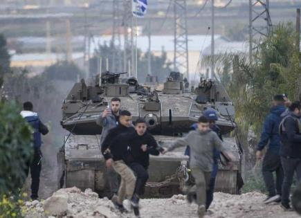 Tanques israelíes entran en Cisjordania por primera vez desde 2002 Tanques israelíes entran en Cisjordania por primera vez desde 2002