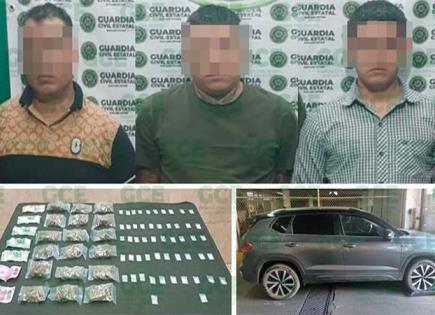 Capturan a 3 supuestos “narcos” en Peñasco