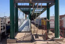 En 15 d&iacute;as inauguran puente peatonal frente a Colegio Valladolid