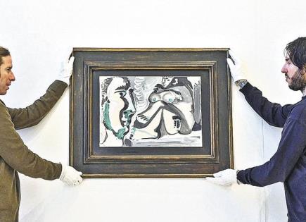 A SUBASTA, UN INÉDITO PICASSO