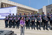 Inauguración de Puntos Violeta en Cuauhtémoc
