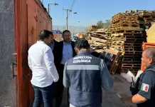Clausuran riesgosa tarimera en la Zona Industrial