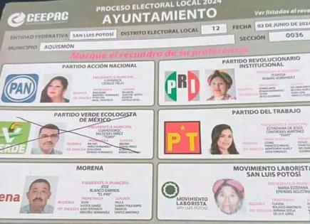 Fiscalía investiga si inscripción de candidata en Aquismón es delito electoral